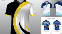 4439+ Full Sublimation Polo Shirt Design Template Free Psd Hight Resolution