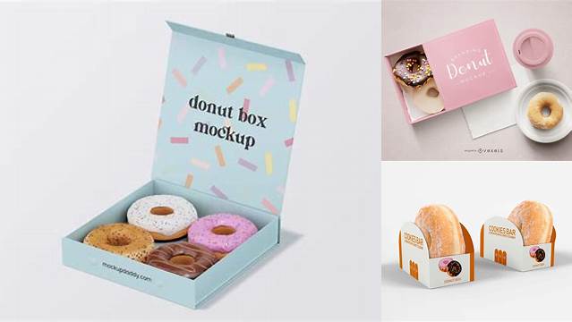 444+ Mockup Donut Free Downloadable PSD