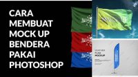 4442+ Mock Up Bendera Easy Editable