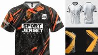 4454+ Gaming Jersey Template Psd Creative PSD Resources