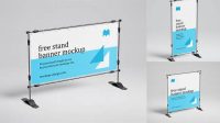 4457+ Mockup Free Banner Stand Easy Editable