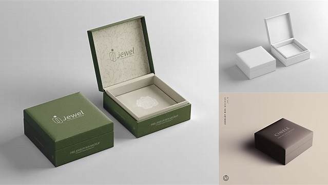 4460+ Jewelry Box Mockup Free Download Include TIFF