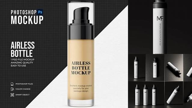 4468+ Airless Pump Bottle Mockup Download Free