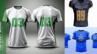 4468+ Mockup Jersey Football Psd Versatile and Modern PSD Mockup