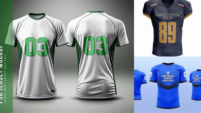 4468+ Mockup Jersey Football Psd Versatile and Modern PSD Mockup