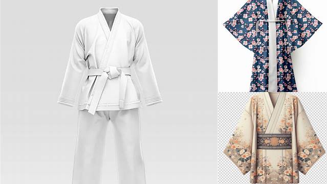 4472+ Kimono Mockup Free Professional PSD Template