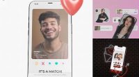 4477+ Tinder Profile Mockup Psd Smart PNG Image