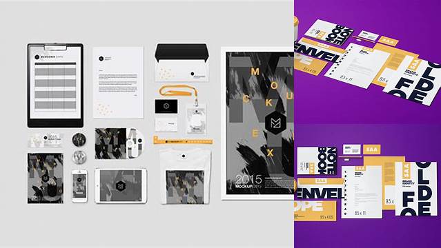 4480+ Event Branding Mockup Modern Design PSD