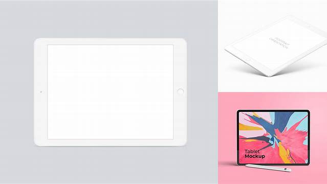 4489+ Ipad Mockup White Include TIFF