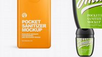 4495+ Pocket Hand Sanitizer Mockup Hight Resolution