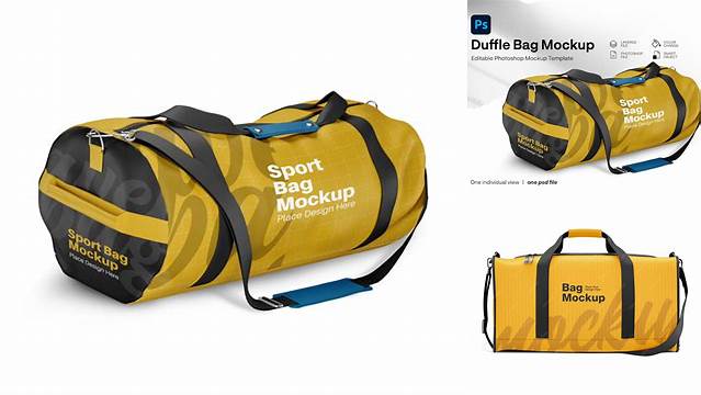 4497+ Duffle Bag Mockup Free Creative Design Resource