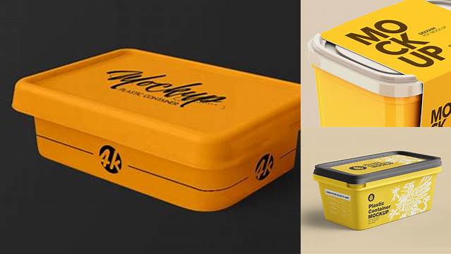 4526+ Plastic Container Mockup Free Digital Download