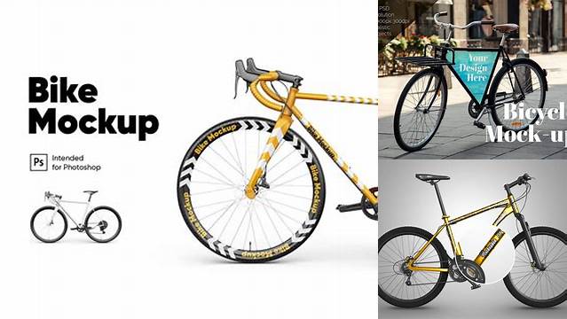 4533+ Bike Mockup Free Free PSD