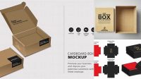 4534+ Hardbox Mockup Download Free Editable PSD Template