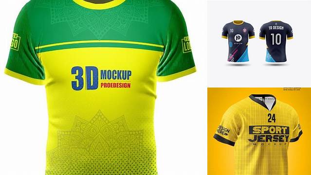 4536+ Mockup Jersey Bola Psd Easy Editable