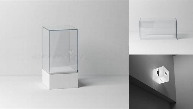 4544+ Acrylic Box Mockup Hight Resolution