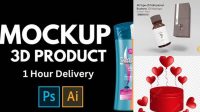 4545+ 3d Product Mockup Software Professional PSD Mockup