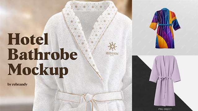 4545+ Bathrobe Mockup PSD Free Download