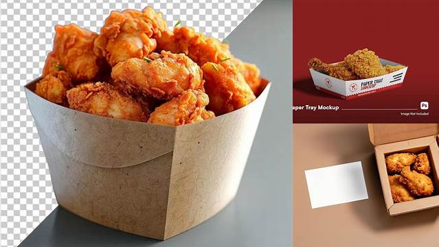 4549+ Fried Chicken Packaging Mockup Free Graphic Design Resource