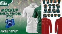 4550+ Kemeja Pdl Mockup Digital Download