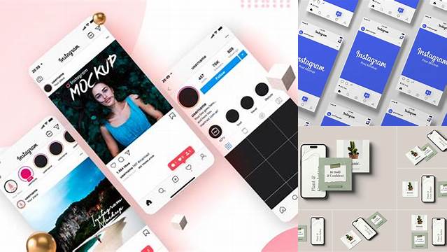 4555+ Instagram Mockup Free Download Best for Showcase