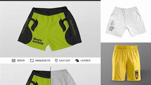 457+ Shorts Mockup Free Download Hight Resolution