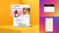 4576+ Instagram Poll Mockup Mockup PSD