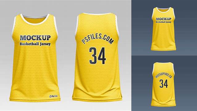 4580+ Jersey Basketball Mockup Psd Include TIFF