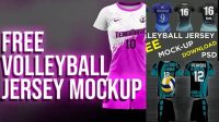 4589+ Mockup Jersey Volly Free Graphic Resource