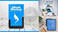 4605+ Ebook Mockup Free Best for Showcase