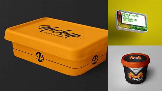 4616+ Plastic Container Mockup Psd Free Download Best for Showcase