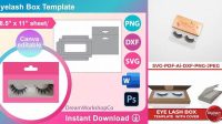 462+ Eyelash Box Template Download Premium PSD Resource