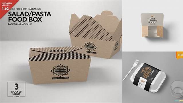 4621+ Food Box Mockup Free High-Quality PSD Files