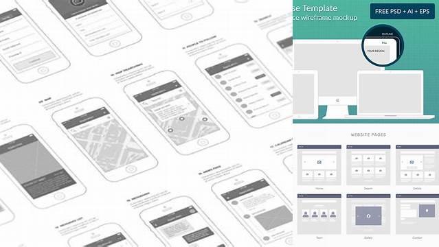 4623+ Wireframe Mockup Psd Free PSD for Creatives