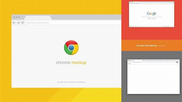 4626+ Chrome Browser Mockup Include TIFF