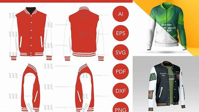 4627+ Varsity Jacket Mockup Free For Free Download