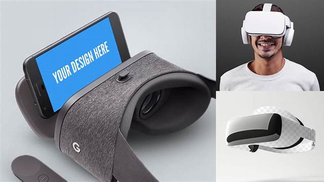 4628+ Vr Headset Mockup Free PSD