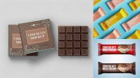 4629+ Chocolate Free Mockup Free PSD