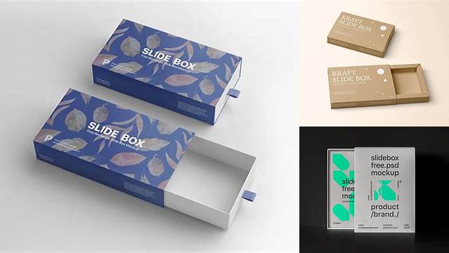 463+ Slide Box Mockup Free Download Smart Layer PSD