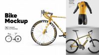 4633+ Cycling Mockup Free Stylish PSD for Free