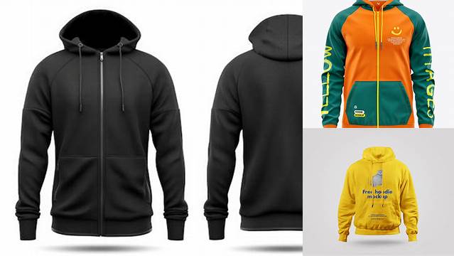 4641+ Zipper Hoodie Mockup Free PSD File for Designers