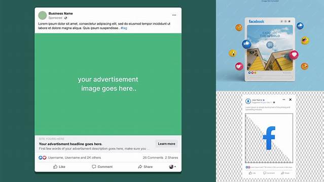 4650+ Facebook Post Mockup Smart PNG Image