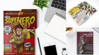 4652+ Comic Book Mockup Psd Free PSD Free Download