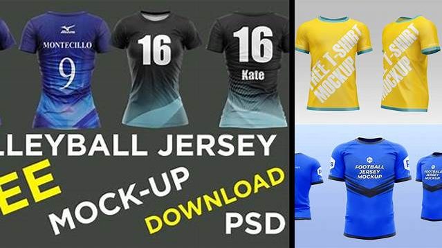 4659+ Sublimation Jersey Mockup Psd Free Free PSD