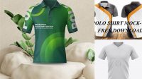 4661+ Mockup Jersey Polos For Free Download