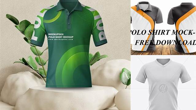 4661+ Mockup Jersey Polos For Free Download