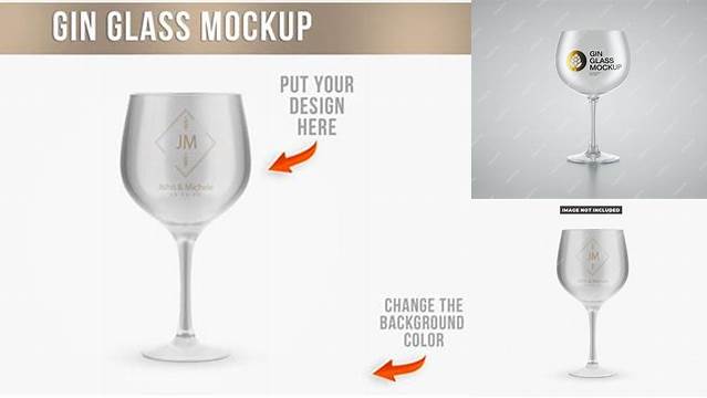 4670+ Gin Glass Mockup Easy Editable