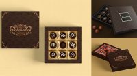 4673+ Chocolate Box Mockup Layered PSD File Free Download