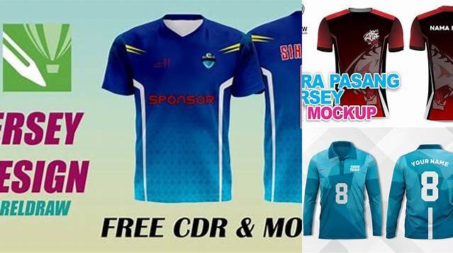 4678+ Mockup Kaos Jersey Cdr Elegant Free Template