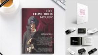 468+ Comic Mockup Free Mockup PSD Free Download